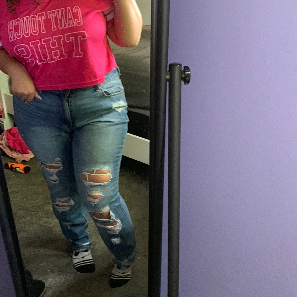 Soho New York & Company jeans curvy boyfriend